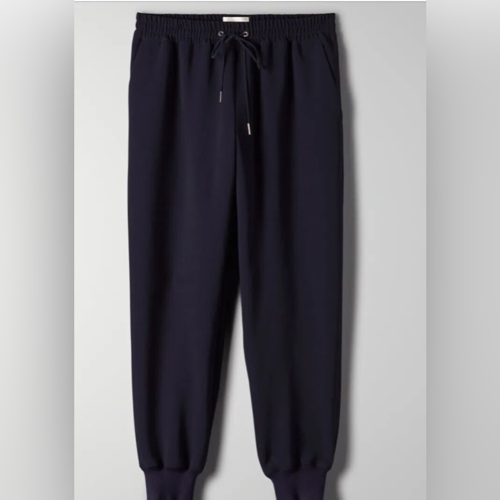 Wilfred Women’s Buffon Jogger Pants Black Size S Business Casual Workwear